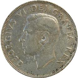 Canada 50 Cents 1948 F-VF