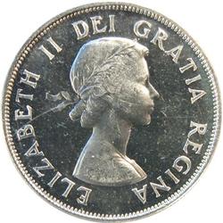 Canada 50 Cents 1953 X2 ICCS MS-63 Cam