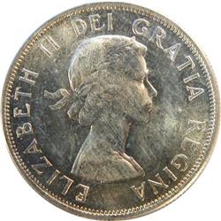 Canada 50 Cents 1958 ICCS MS-65
