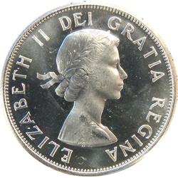 Canada 50 Cents 1960 64 ICCS PL-65 Hcam