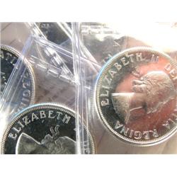 Canada 50c 1960x5 61x2 ICCS PL-65 Cameo