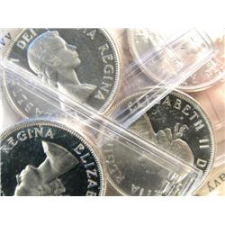 Canada 50 Cents 1961x4 ICCS PL-65 H Cam