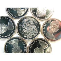 Canada 50 Cents 1965 17 pcs PL Hvy Cam