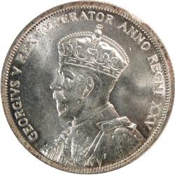 Canada Silver Dollar 1935 ICCS MS-65