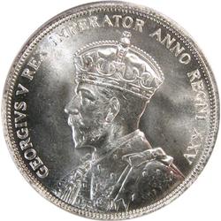 Canada Silver Dollar 1935 PCGS MS-65