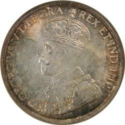 Canada Silver Dollar 1936 ICCS MS-64