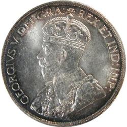 Canada Silver Dollar 1936 ICCS MS-63