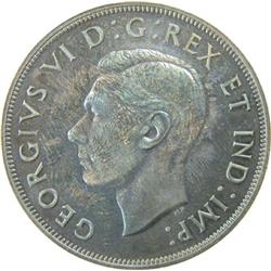 Canada Silver Dollar 1937 Mirror SP-65