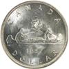 Image 2 : Canada Silver Dollar 1937 NGC MS-63