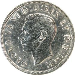 Canada Silver Dollar 1938 EF