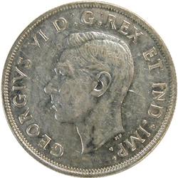 Canada Silver Dollar 1945 VF-EF