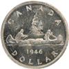 Image 2 : Canada Silver Dollar 1946 ICCS MS-60