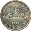 Image 2 : Canada Silver Dollar 1947 B7 PCGS MS-64