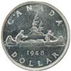Image 2 : Canada Silver Dollar 1948 ICCS MS-62