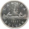 Image 2 : Canada Silver Dollar 1948 ICCS MS-62
