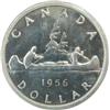 Image 2 : Canada Silver Dollar 1956 ICCS PL66 UHC