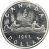 Image 2 : Canada Silver Dollar 1963 ICCS PL-65 HC
