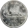 Image 2 : Canada Silver Dollar 1965 T5 ICCS MS-64