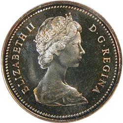 Canada Silver Dollar 1971 PCGS PR67 Cam