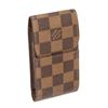 Image 2 : Louis Vuitton Damier Ebene Canvas Leather Cigarette Holder Case