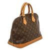Image 1 : Louis Vuitton Monogram Canvas Leather Alma MM Handbag