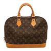 Image 2 : Louis Vuitton Monogram Canvas Leather Alma MM Handbag