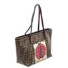 Image 2 : Fendi Zucca Print Canvas Spalmati Lady Bug Tote Bag