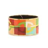 Image 1 : Hermes Multicolor Chaine Ancre Enamel Wide Bangle Bracelet