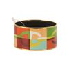 Image 2 : Hermes Multicolor Chaine Ancre Enamel Wide Bangle Bracelet