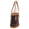 Image 2 : Louis Vuitton Monogram Canvas Leather Petit Bucket PM Bag