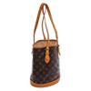 Image 3 : Louis Vuitton Monogram Canvas Leather Petit Bucket PM Bag