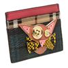 Image 2 : Burberry Green Tan Pink Kitty AppliquÃ© Cardholder