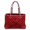 Image 1 : Chanel Red Caviar GST Grand Shopping Tote Bag