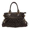 Image 1 : Louis Vuitton Black Denim Monogram Neo Cabby MM Bag