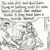 Image 2 : Original Bathing Suit (4/19/02-D) by Bizarro Original