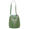 Image 1 : Louis Vuitton Green Epi Leather Cluny Shoulder Bag