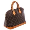Image 1 : Louis Vuitton Monogram Canvas Leather Alma MM Handbag