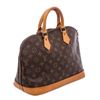 Image 2 : Louis Vuitton Monogram Canvas Leather Alma MM Handbag