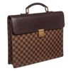 Image 2 : Louis Vuitton Damier Ebene Canvas Leather Altona PM Briefcase Bag