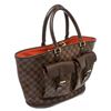 Image 2 : Louis Vuitton Damier Ebene Canvas Leather Manosque GM Bag