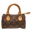 Image 1 : Louis Vuitton Monogram Canvas Leather Mini Speedy Bag