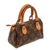Image 3 : Louis Vuitton Monogram Canvas Leather Mini Speedy Bag