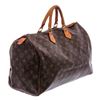 Image 1 : Louis Vuitton Monogram Canvas Leather Speedy 40 cm Bag