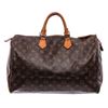Image 2 : Louis Vuitton Monogram Canvas Leather Speedy 40 cm Bag
