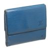 Image 1 : Louis Vuitton Blue Epi Leather Elise Wallet