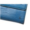 Image 7 : Louis Vuitton Blue Epi Leather Elise Wallet