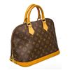 Image 3 : Louis Vuitton Monogram Canvas Leather Alma MM Handbag