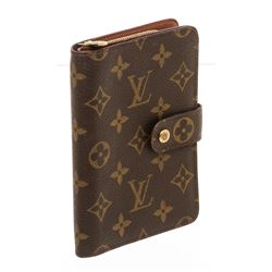 Louis Vuitton Monogram Canvas Leather Porte-Papier Zippe Wallet