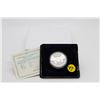 Image 1 : 1996 - Ukrainian Silver coin with Cert of Authenticity