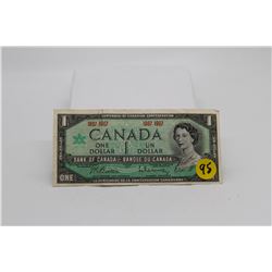 1967Canadian $1 bill